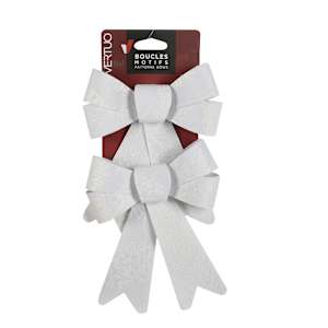Christmas Bows 5 1/2 in. Pkg/2