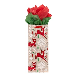 Christmas Gift Bag Wine Bottle