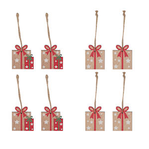 Ornements cadeaux Ens/8