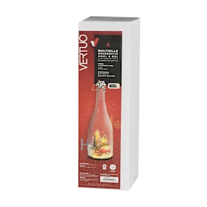 Bouteille décorative Noël à DEL