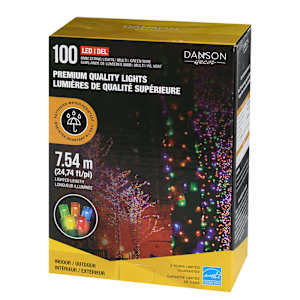100 LED Lights Set Multicolor
