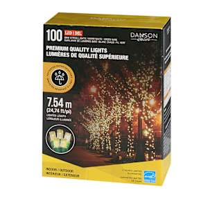 100 LED Lights Set Warm White
