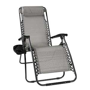 VERTUO Greige Steel Multi-Position Chair