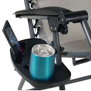 VERTUO Greige Steel Multi-Position Chair