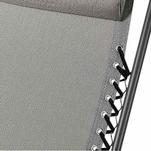 VERTUO Greige Steel Multi-Position Chair