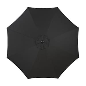 VERTUO Black Patio Umbrella with Aluminium Pole 9 ft.
