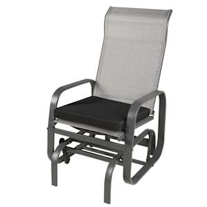 VERTUO Garden Chair Cushion Black
