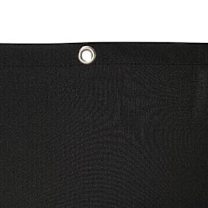 VERTUO Black Balcony Privacy Screen 30 in. x 15 ft. 11 in.