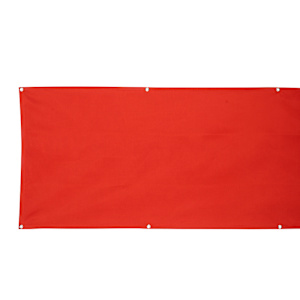 Toile d'intimité orange pour balcon 30 po x 15 pi 11 po VERTUO