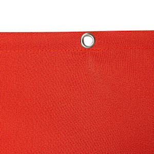 Toile d'intimité orange pour balcon 30 po x 15 pi 11 po VERTUO