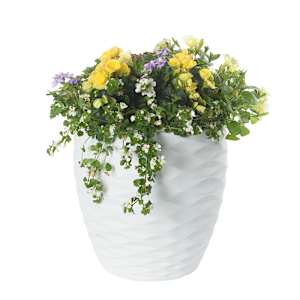 VERTUO Bilbao light planter 13 3/8 in.