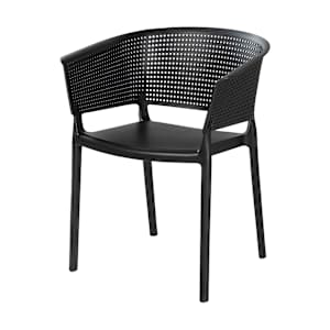 VERTUO Black Polypropylene Chair
