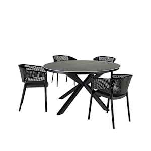 VERTUO Black Polypropylene Chair