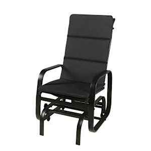 VERTUO Cushion for Single Rocking Chair Black