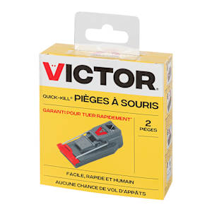 Quick-Kill Mouse Traps Pkg/2