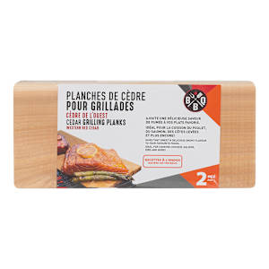 Cedar Grilling Planks 11 3/4 in. x 5 1/4 in. Pkg/2