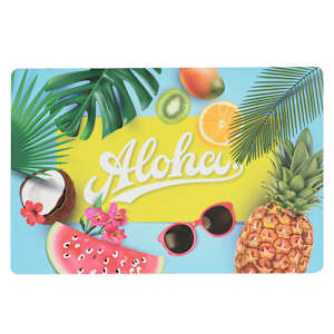 VERTUO Placemat Rectangular Aloha 17 3/4 in. x 11 3/4 in.