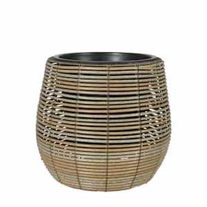 VERTUO PolyRattan Planter 17 3/4 in.