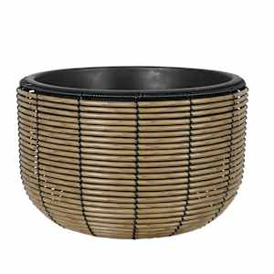 VERTUO PolyRattan Planter 17 3/4 in.