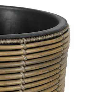 VERTUO PolyRattan Planter 13 3/8 in.