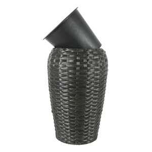 VERTUO PolyRattan Planter 13 3/8 in.