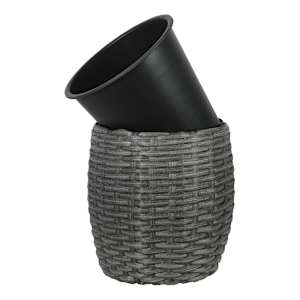 VERTUO PolyRattan Planter 12 1/4 in.