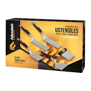 Ensemble de 5 ustensiles pour plaque chauffante