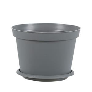 VERTUO Flower Pot Saucer 8 1/2 in. Anthracite