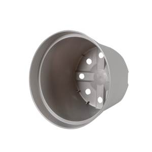 VERTUO Flower Pot 6 in. Greige