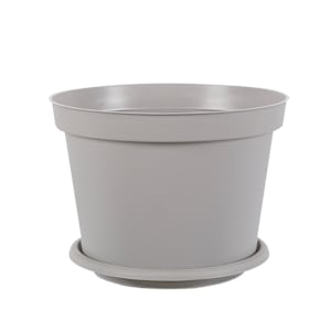 VERTUO Flower Pot 6 in. Greige