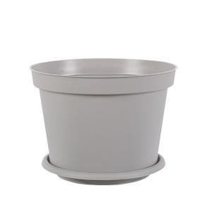 VERTUO Flower Pot Saucer 5 1/2 in. Greige