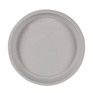 VERTUO Flower Pot Saucer 9 7/8 in. Greige