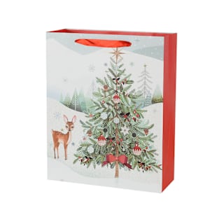 Sac cadeau de Noël moyen
