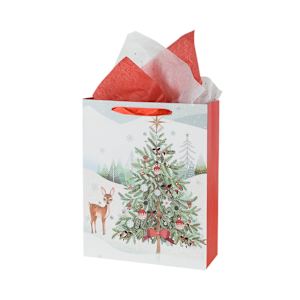 Sac cadeau de Noël moyen
