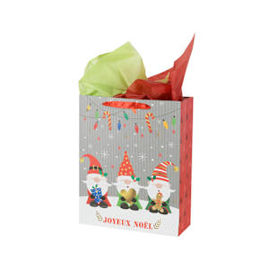 Sac cadeau de Noël moyen