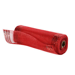 Rouleau de tulle rouge 10 po x 30 pi VERTUO