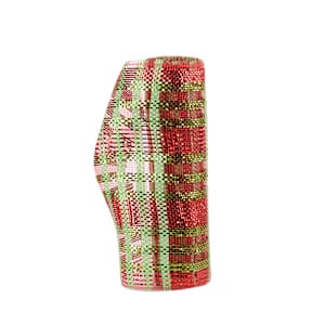 VERTUO Red and Green Mesh Roll 10 in. x 15 ft.