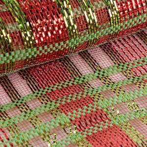 VERTUO Red and Green Mesh Roll 10 in. x 15 ft.
