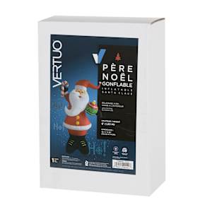 Père Noël gonflable 6 pi VERTUO