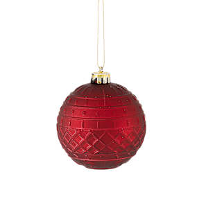 Christmas Balls 3 1/4 in. Set/4