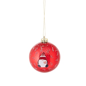 Christmas Balls 3 1/4 in. Set/4