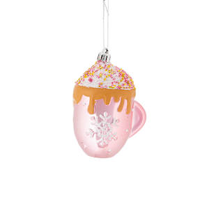 Ornements tasse 3 1/4 po Pqt/3