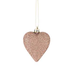 Ornements coeur 3 po Ens/4