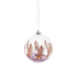 Christmas Balls 3 1/4 in. Set/4