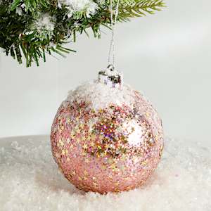 Christmas Balls 3 1/4 in. Set/4