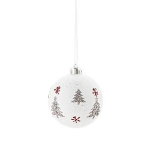 Christmas Balls 3 1/4 in. Set/4