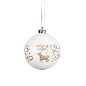 Christmas Balls 3 1/4 in. Set/4