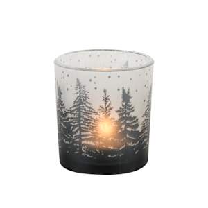 VERTUO Glass Candle Holder 3 1/4 in.