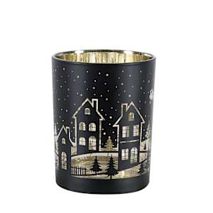 VERTUO Glass Candle Holder 3 7/8 in.