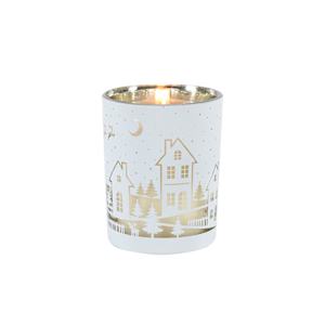 Bougeoir en verre 3 1/4 po VERTUO